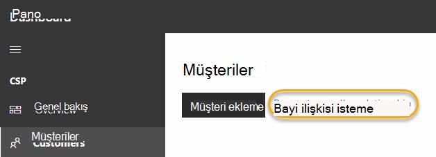 Bayi ilişkisi isteme