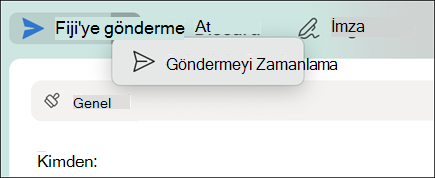 Göndermeyi Zamanlama