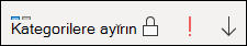 Kategori ekleme ve önem derecesini ayarlama