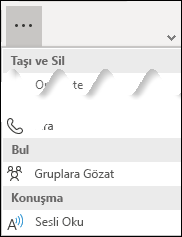 Gruplara gözatma