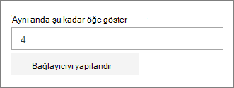 Bağlayıcı özellik bölmesi