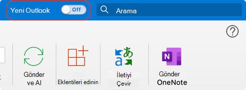 Yeni Mac için OutlookMac için Outlook toggle