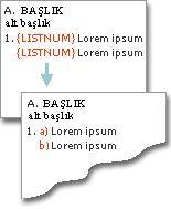 adları o harfle başlayan kişileri görüntülemek için kişi dizininde bir harf seçme