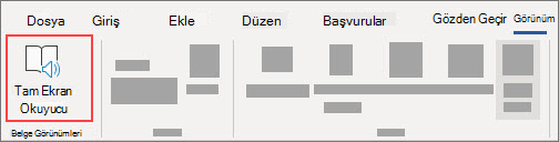 Select Tam Ekran OkuyucuTam Ekran Okuyucu