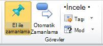 Görev sekmesi, Görevler grubu