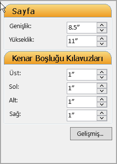 Kenar Boşluğu Kılavuzları