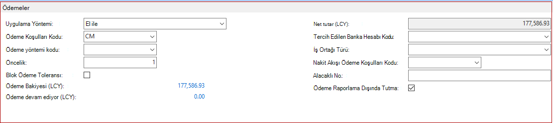 Belirli satıcıları raporun dışında tutma