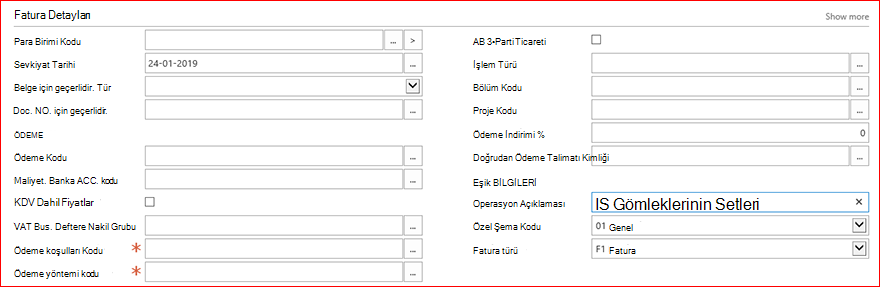 Satış Faturasından Fatura Ayrıntıları