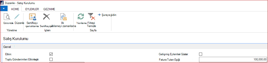 SII Kurulumu