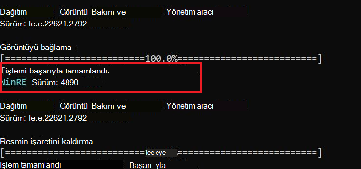 GetWinREVersion Screenshot