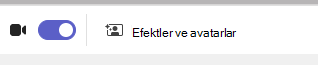 Efektler ve avatarlar