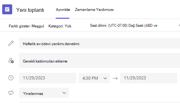 yeni toplantı