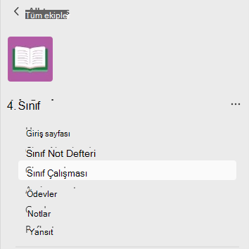 Öğrenci menüsü