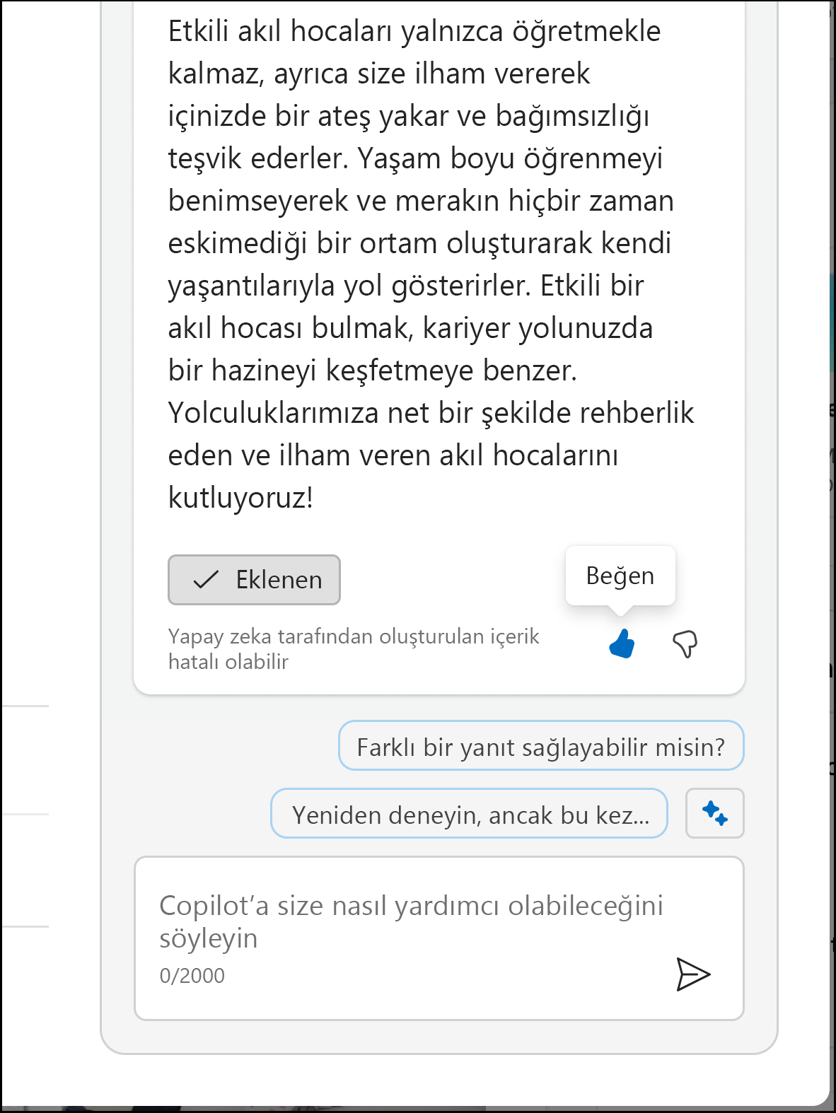 Geri bildirim formunun kilidini açmak için kullandığınız başparmak simgelerini gösteren ekran görüntüsü.
