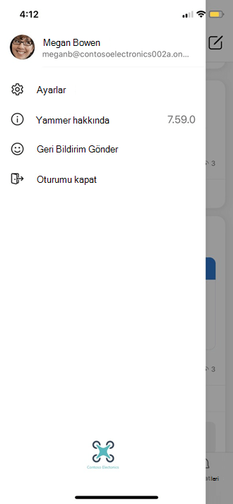 Mobil profil avatarı