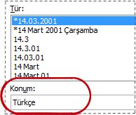 Locale box selected in Format Cells dialog box