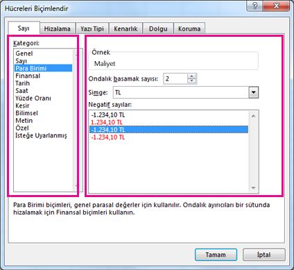 birincil ve yabancı anahtar ilişkileri
