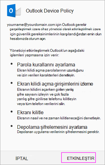 Etkinleştir