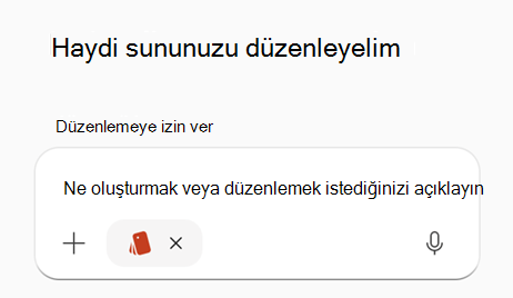 PPT'de marka seti seçili komut istemi.