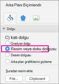 Mac için PowerPoint Arka Planı Biçimlendir