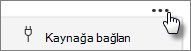 Kaynağa bağlan düğmesinin ekran görüntüsü.