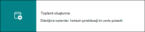 Kullanıcıyı Outlook'ta grup takvimine yönlendiren bağlantı.