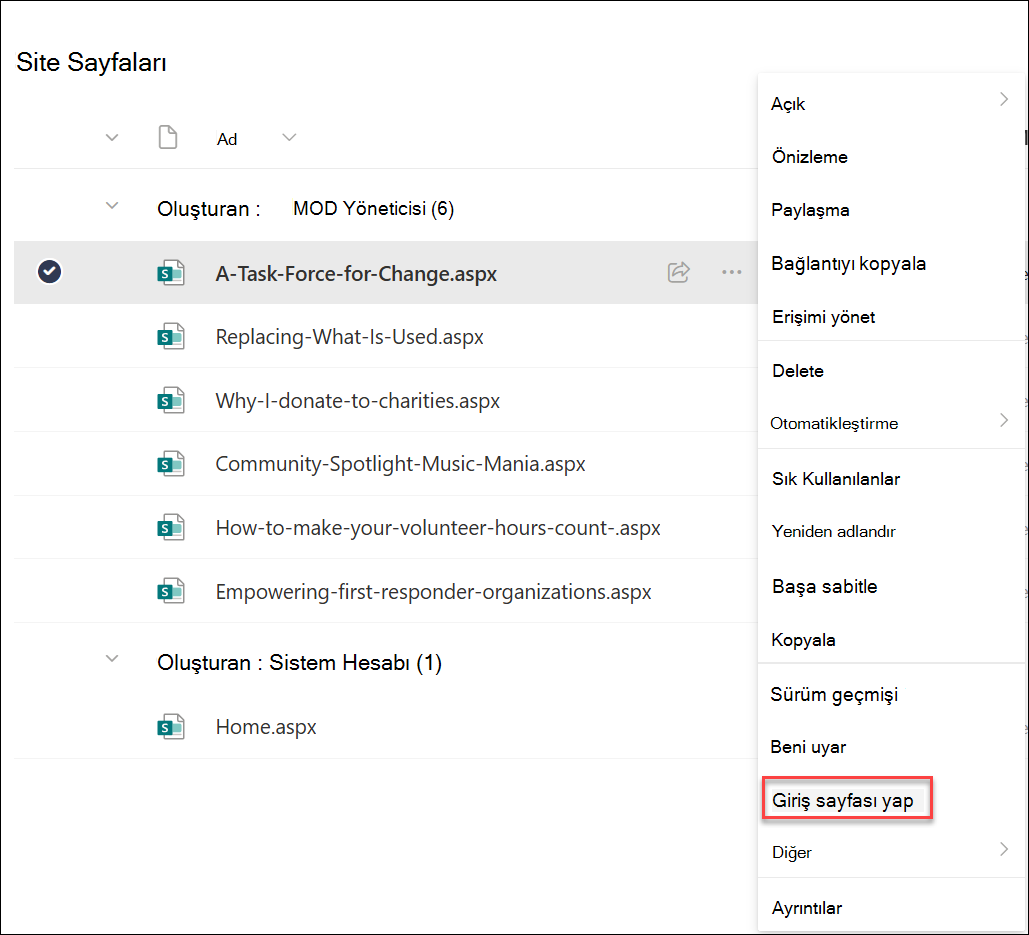 Make it homepage ekran görüntüsü