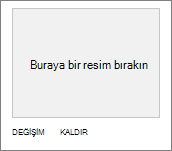 SharePoint görünümü değiştirme arka plan resmi seçimi