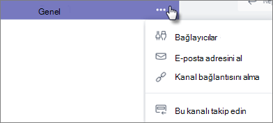 Haber bağlayıcısı iletişim kutusu