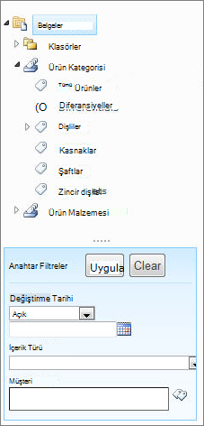 Meta veri gezinme denetimi