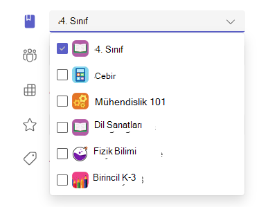sınıflar