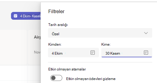 not filtresi