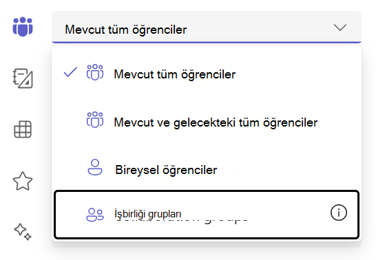Öğrenci grupları