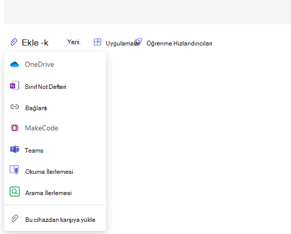 Makecode'un ekran görüntüsü.