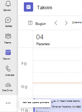 Diğer uygulamalar seçeneğini gösteren ekran görüntüsü.