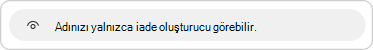 Gizlilik açıklaması, girişe yanıt verdiğinizde sağlanır