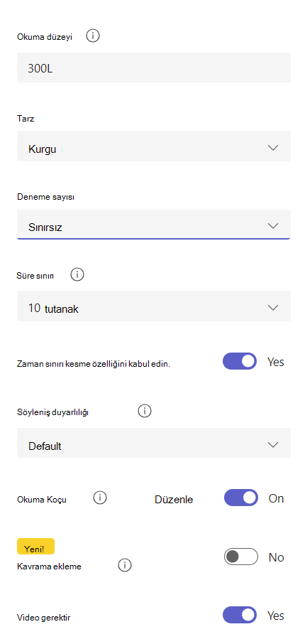 okuma ilerlemesi