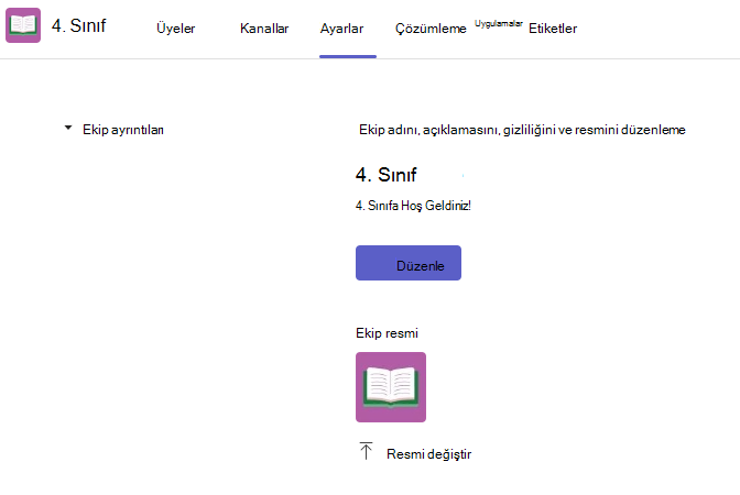 Resmi değiştir