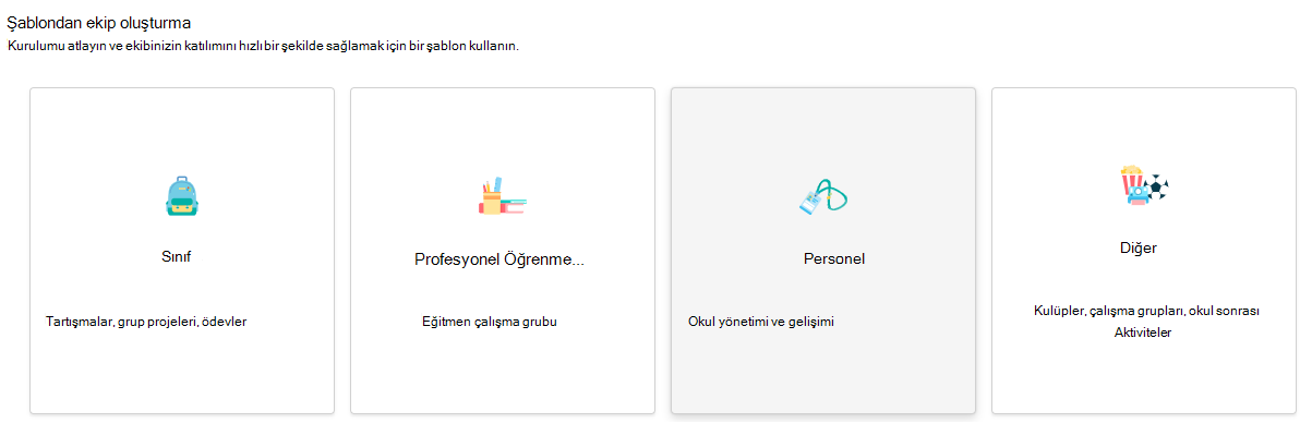Personel seçin