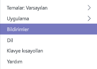 Bildirimler