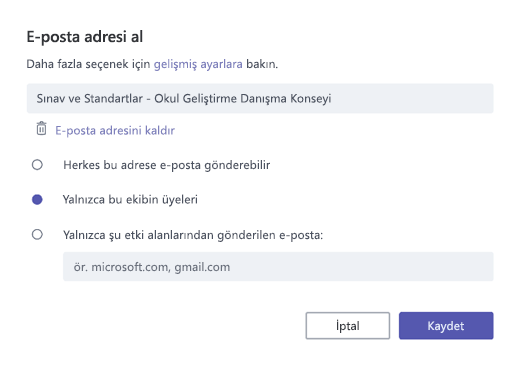 E-postaları alın