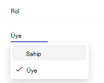 Sahibi gösteren ekran görüntüsü.