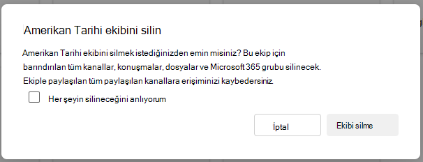 Ekip diyaloğu