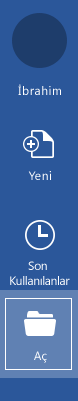 Dosyanızı bulun