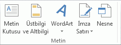 Excel Şerit resmi