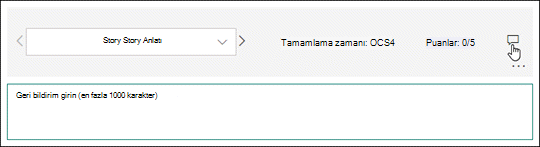 Test yanıtlarına yorum yapma