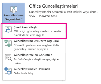 Şimdi güncelleştir