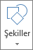 Şekil Ekle düğmesi