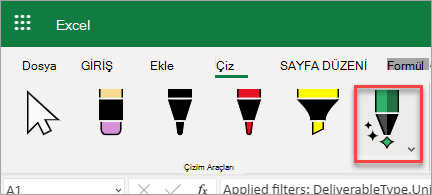 Mürekkep ve vurgulama aracı