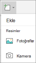 Fotoğraf Ekle'yi > seçin
